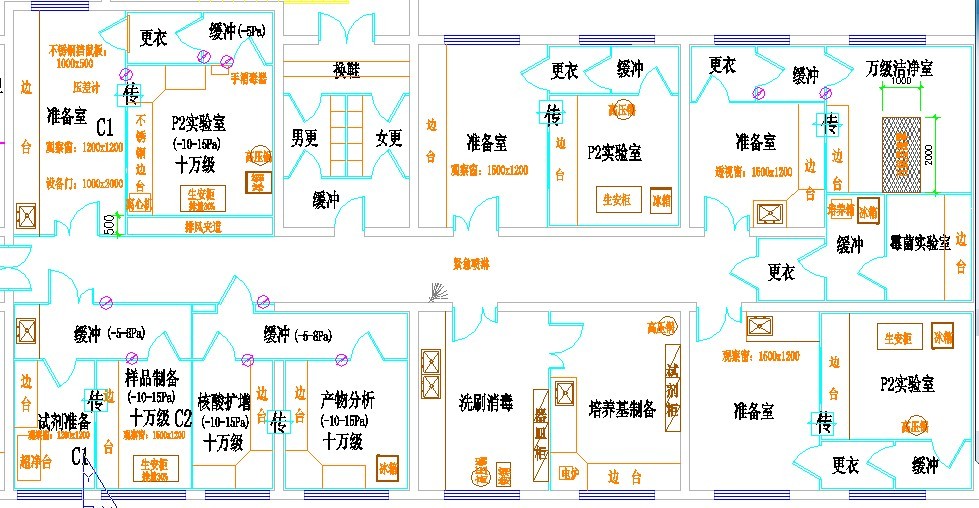 恒溫恒濕實(shí)驗(yàn)室設(shè)計(jì)圖
